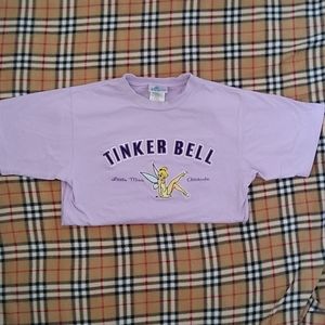 Disneyland resort tinkerbell purple t-shirt